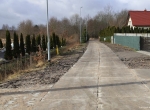 Przebudowy drogi gminnej na nawierzchnię z płyt betonowych we Wrzosowie
